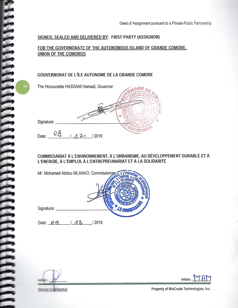 Deed Of Assignment Property